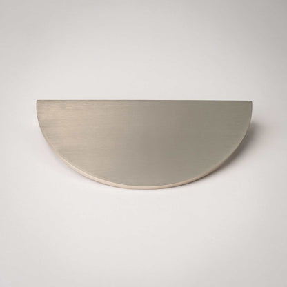 Demi Lune, Solid Brass Half Moon Cabinet Pulls.