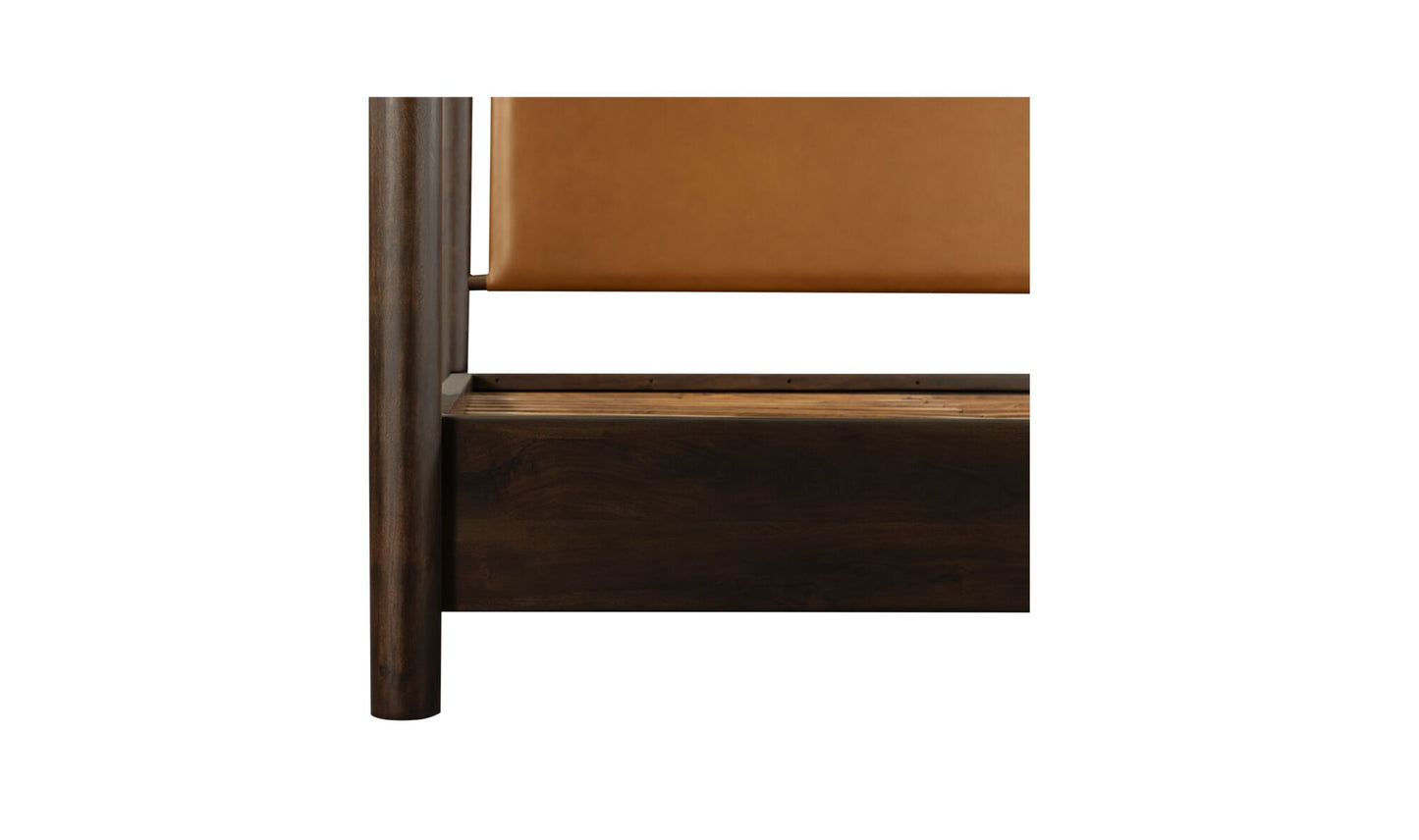 Devin Bed King Brown.
