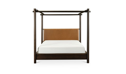 Devin Bed King Brown.