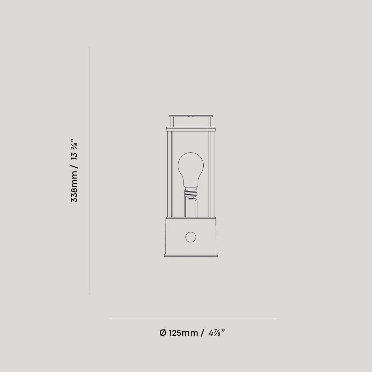 The Muse 1.0 Portable Lamp in Pomona Red - Set of 2.
