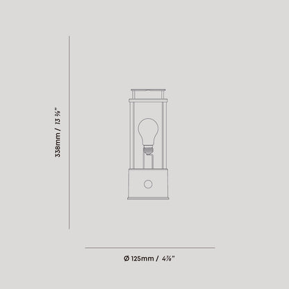 The Muse 1.0 Portable Lamp in Pomona Red - Set of 2.