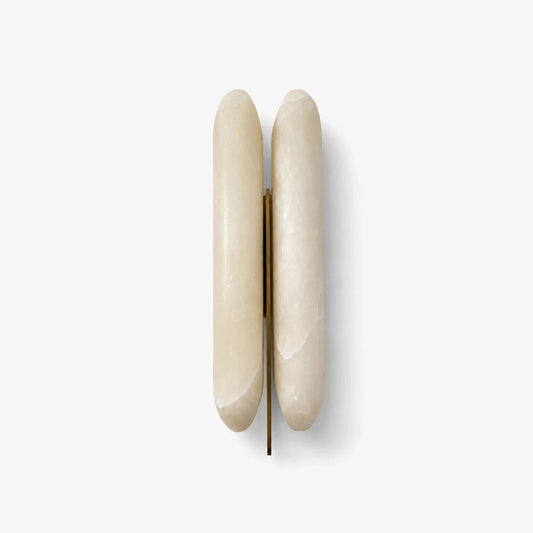 Husk Alabaster Wall Sconce