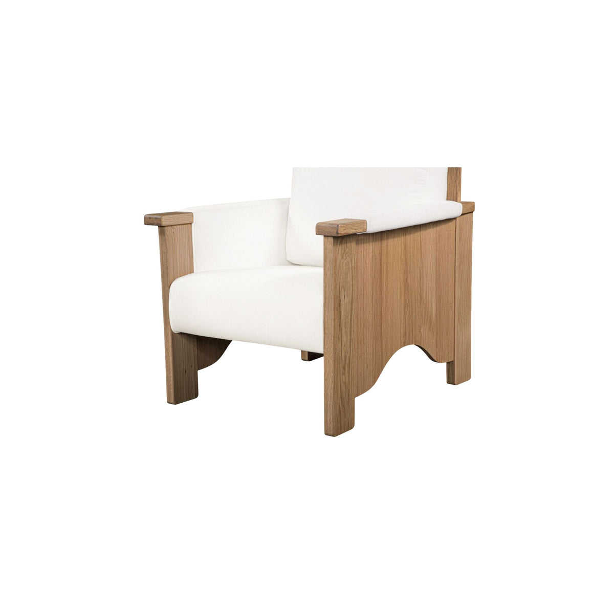 Bauer Accent Chair Cream - alternate view 4