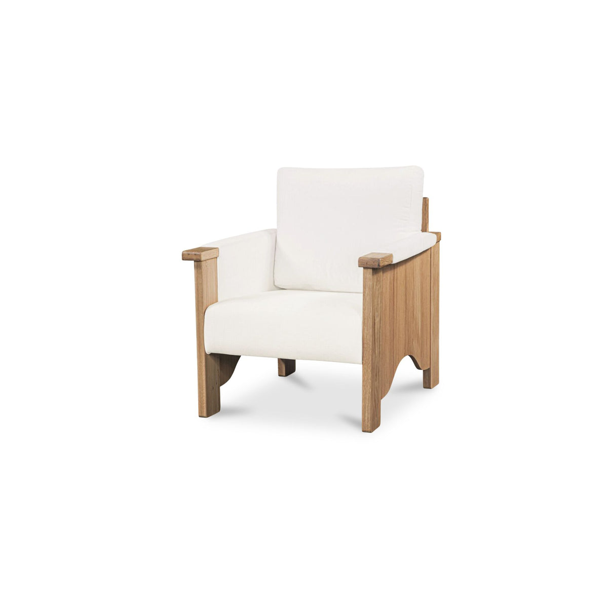 Bauer Accent Chair Cream - alternate view 3