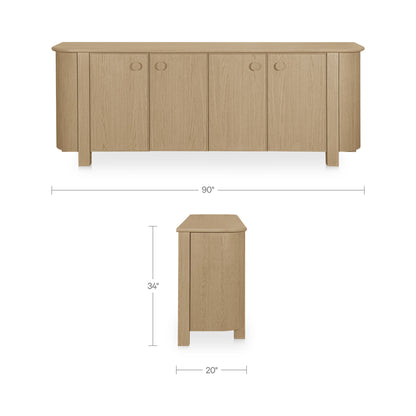 Loren Sideboard Natural additional view