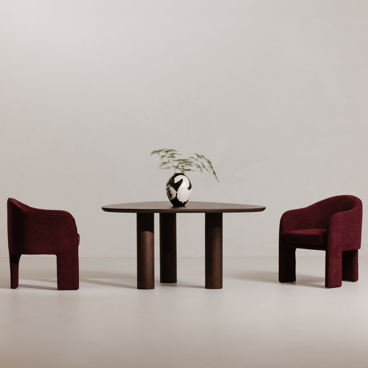 Clara Dining Chair Plum – image 3