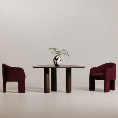 Clara Dining Chair Plum – image 3