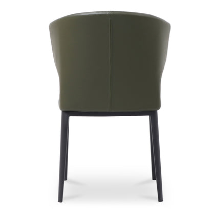 Delaney Dining Chair Dark Green-Set of Two - image 8