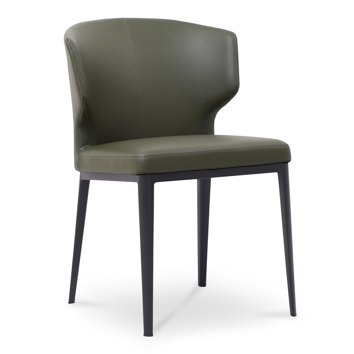 Delaney Dining Chair Dark Green-Set of Two - image 5