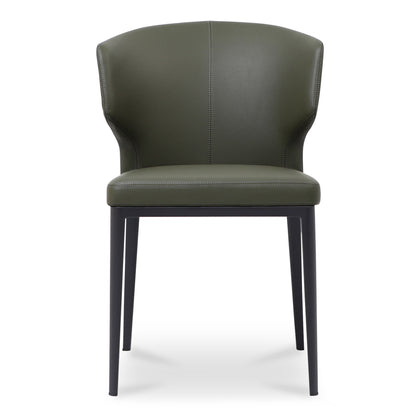 Delaney Dining Chair Dark Green-Set of Two - image 4