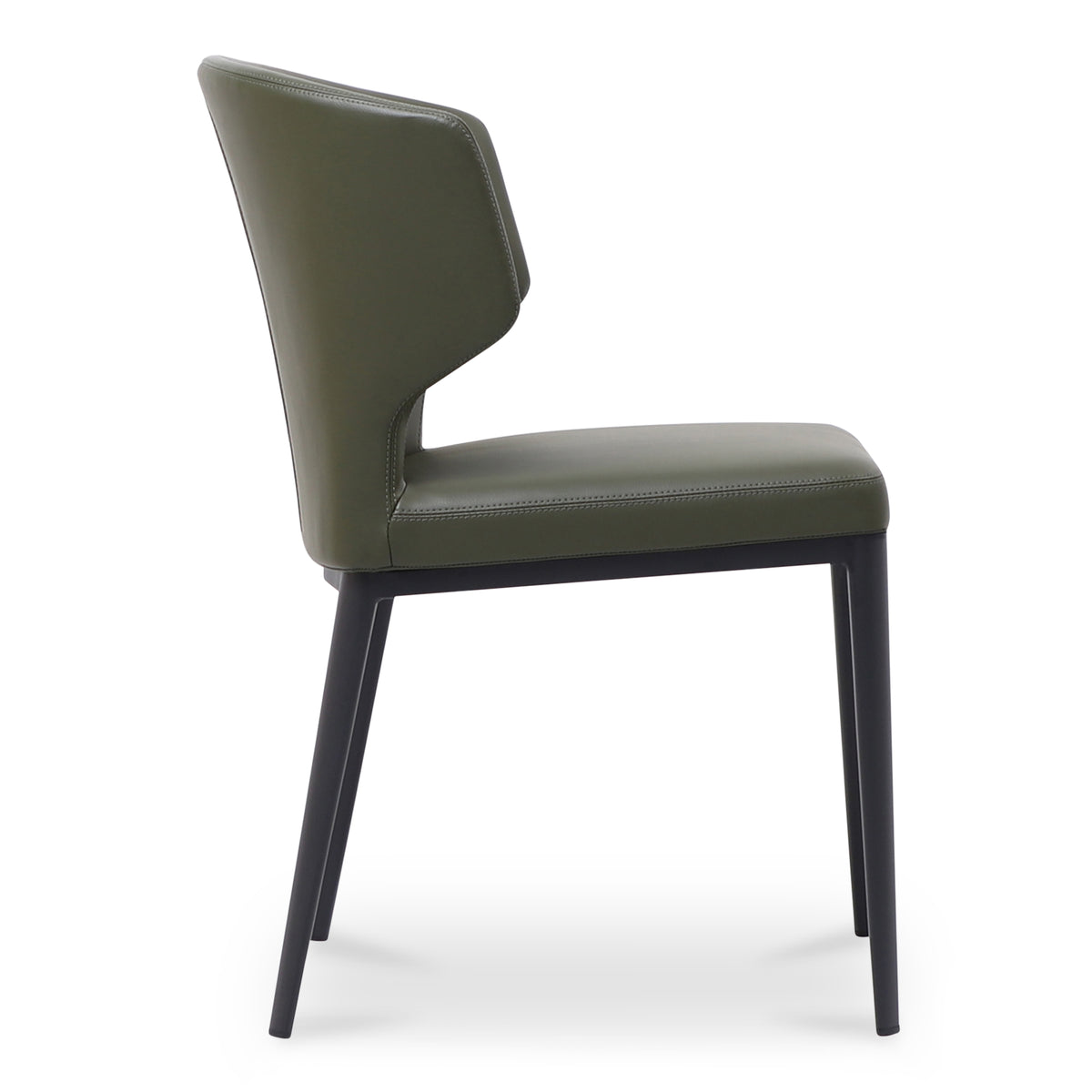 Delaney Dining Chair Dark Green-Set of Two - image 7