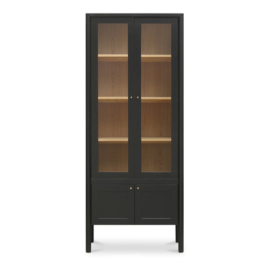 Hannah Tall Cabinet Black - product image