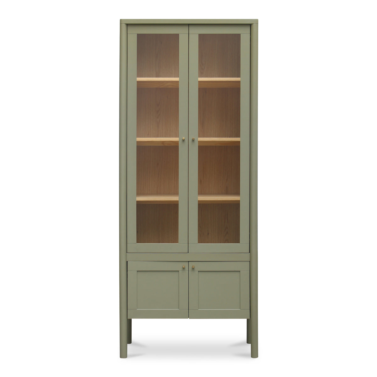 Hannah Tall Cabinet Green - product image