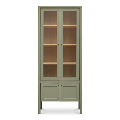 Hannah Tall Cabinet Green - product image