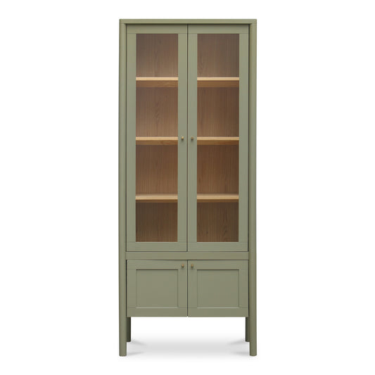 Hannah Tall Cabinet Green - product image