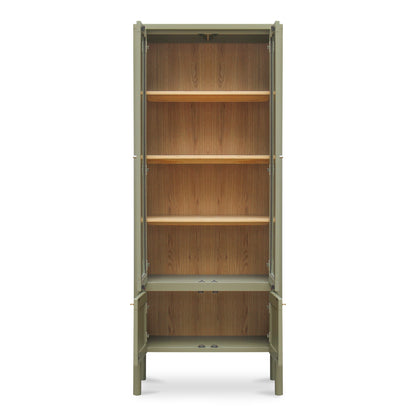 Hannah Tall Cabinet Green - image 3