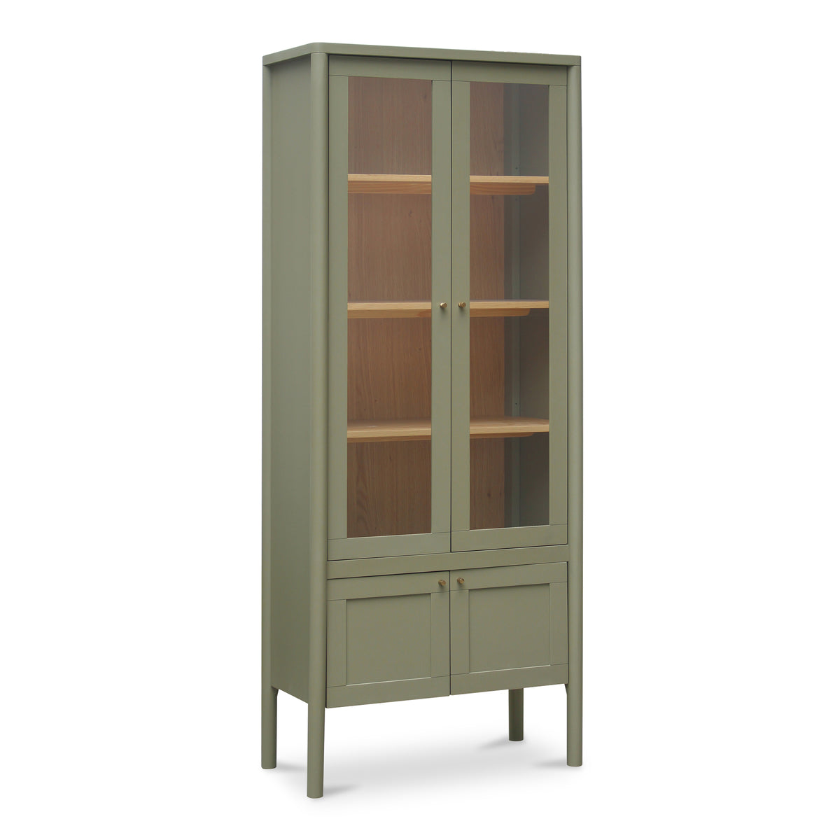 Hannah Tall Cabinet Green - image 4