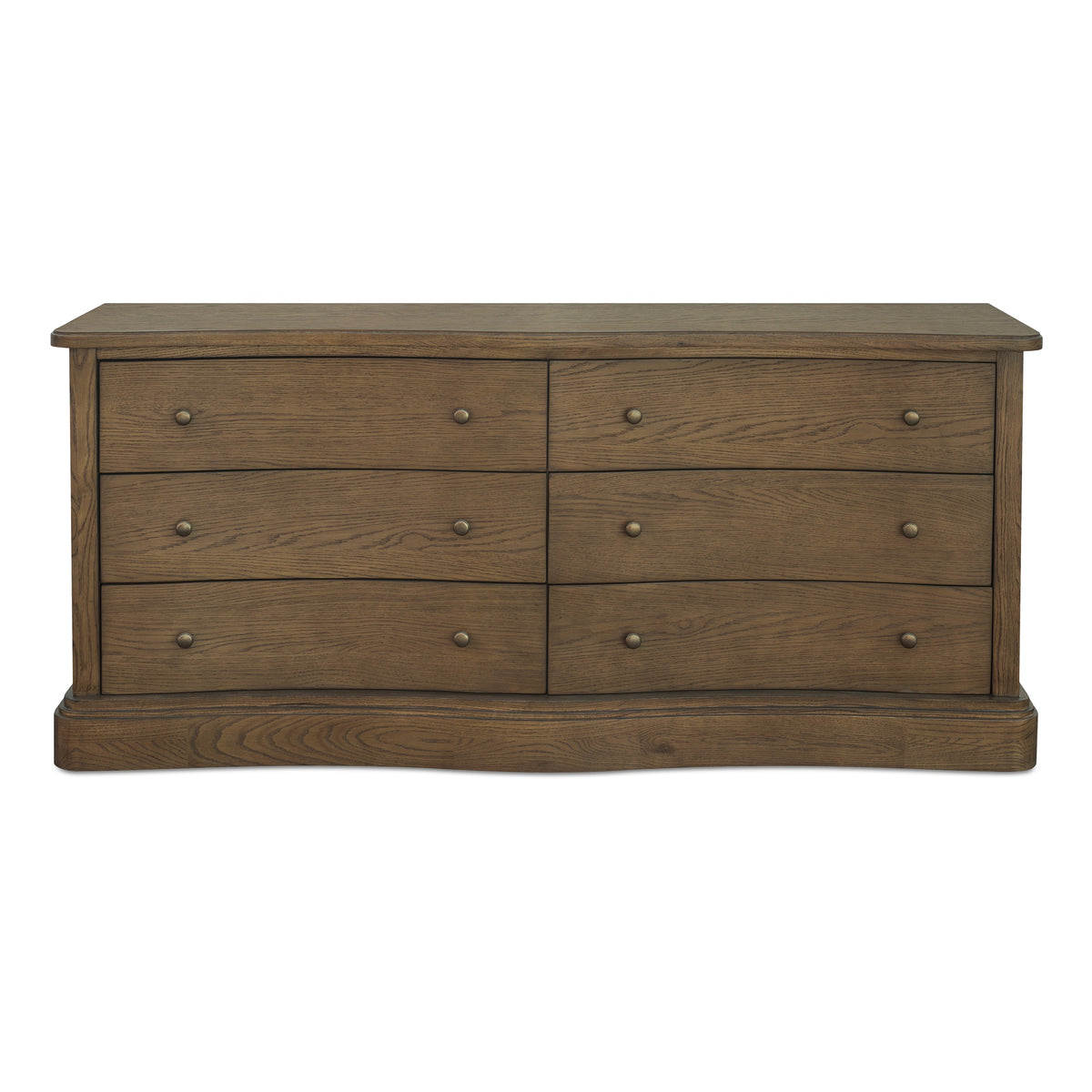 Clarence 6 Drawer Dresser Warm Brown product image