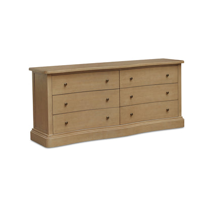 Clarence 6 Drawer Dresser Natural image 3