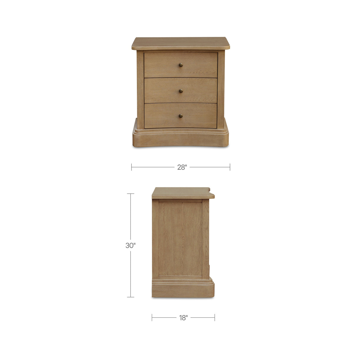 Clarence Nightstand Natural image 8