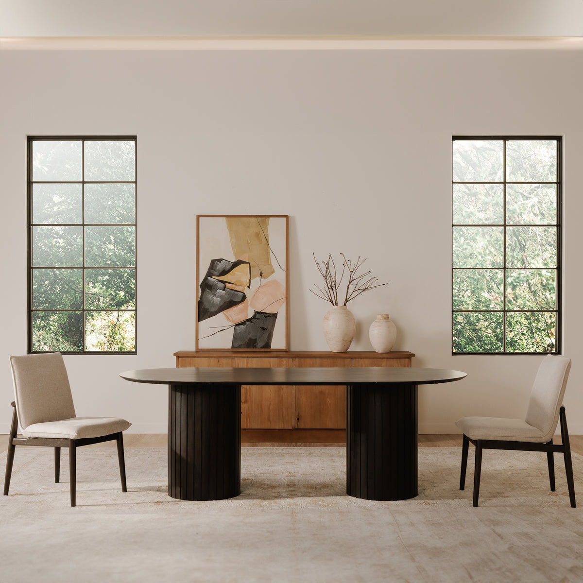 Charlie Dining Chair Beige– Set of Two – image 4