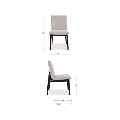 Charlie Dining Chair Beige– Set of Two – image 5