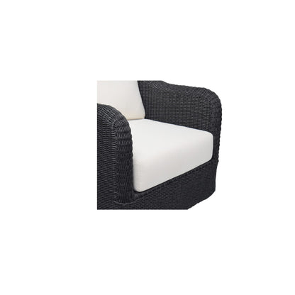 Bodhi Outdoor Swivel Accent Chair Charcoal