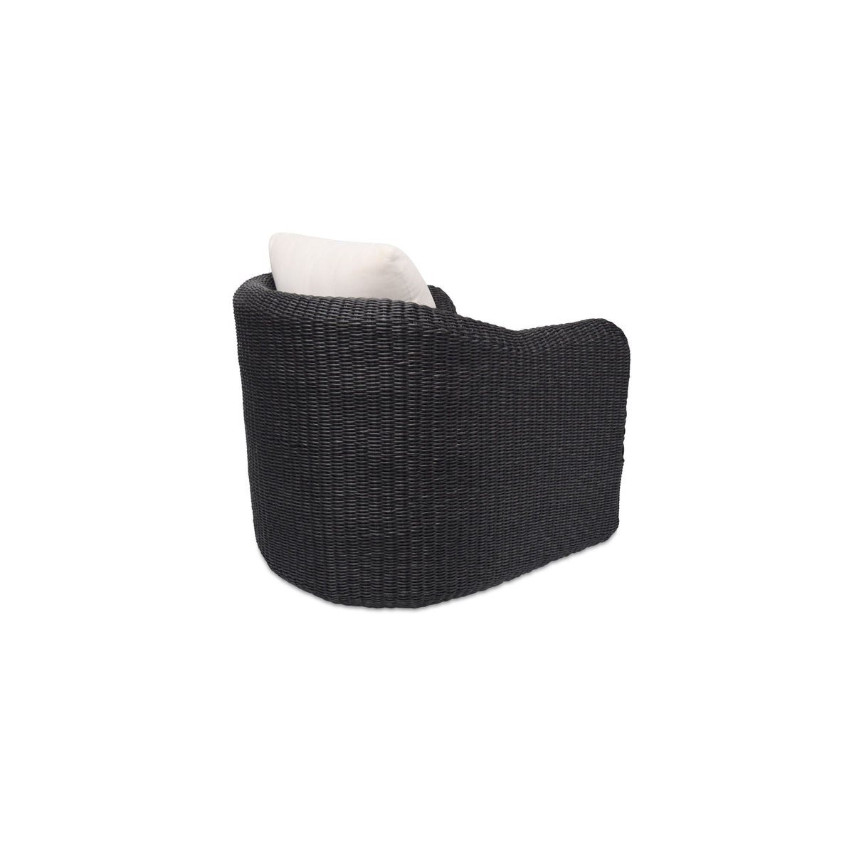 Bodhi Outdoor Swivel Accent Chair Charcoal