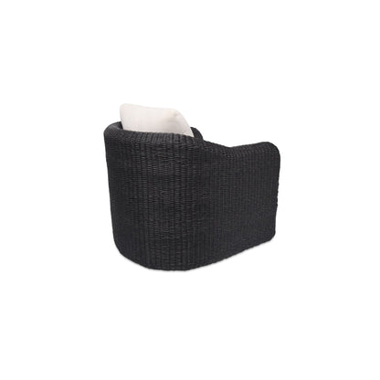 Bodhi Outdoor Swivel Accent Chair Charcoal