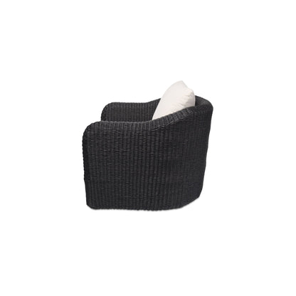 Bodhi Outdoor Swivel Accent Chair Charcoal