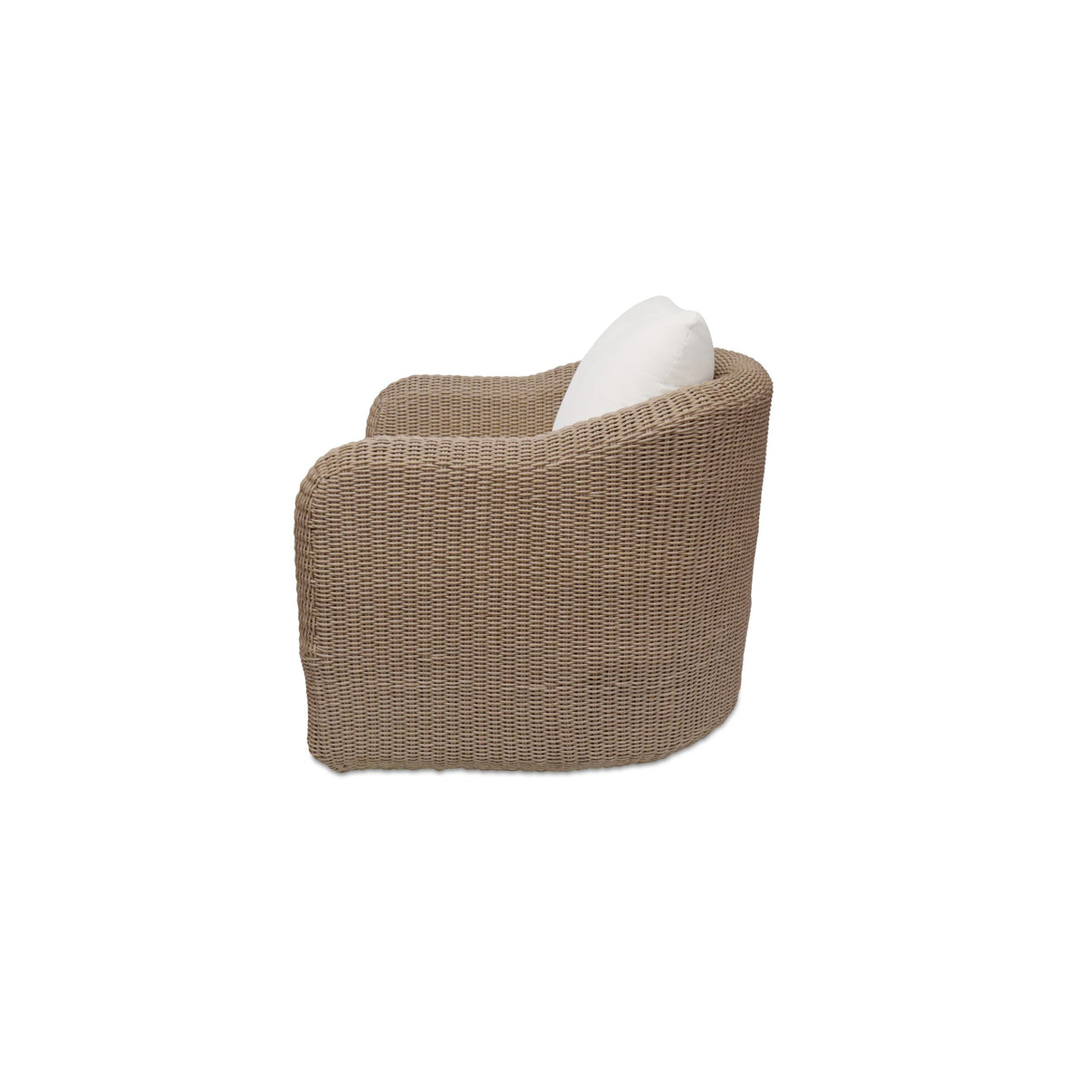 Bodhi Outdoor Swivel Accent Chair Natural