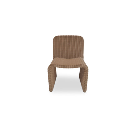 Ella Outdoor Dining Chair Natural-Set of Two