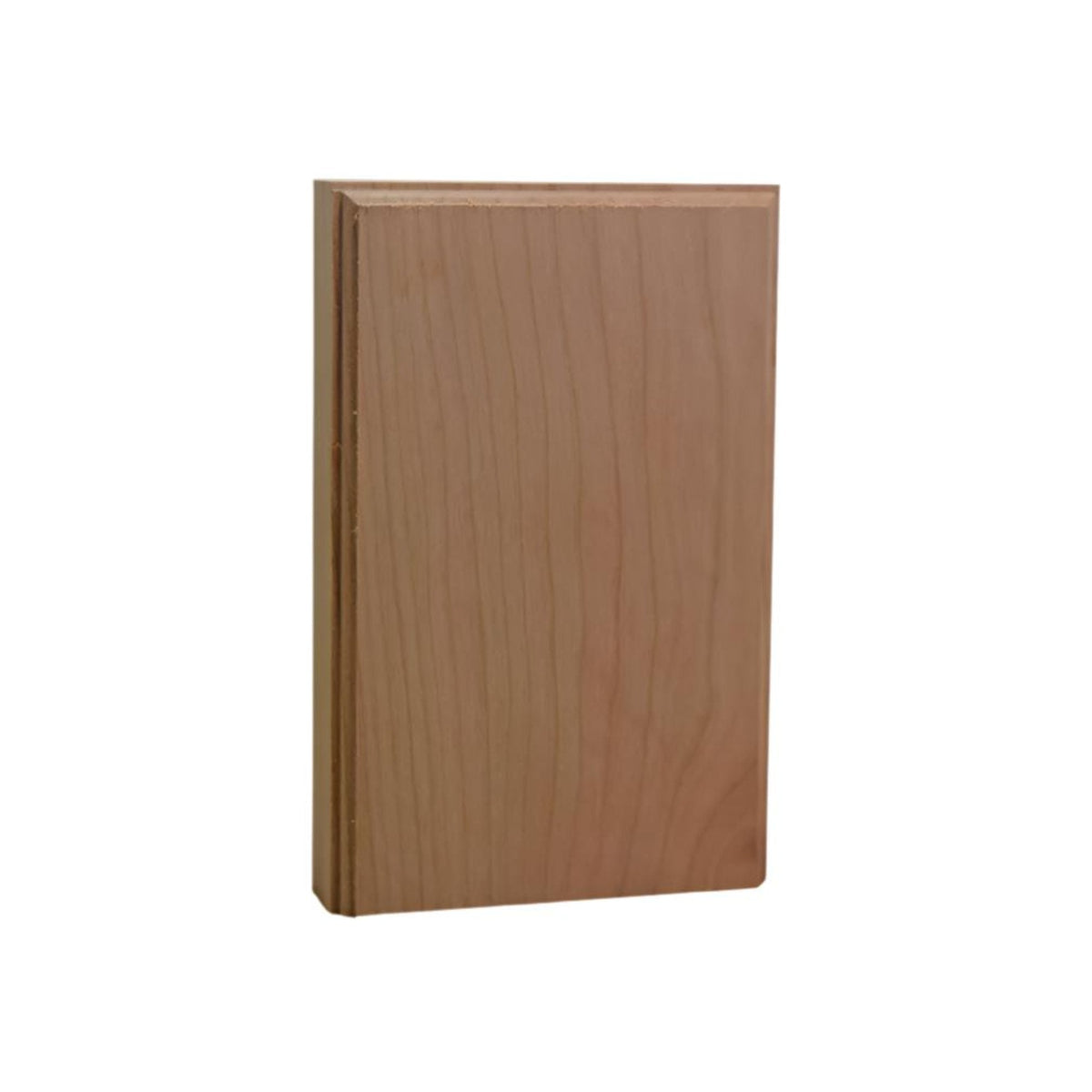 EWAP46 Casing Plinth Block 1 inch x 4 Inch x 6 inch Tall Unfinished.