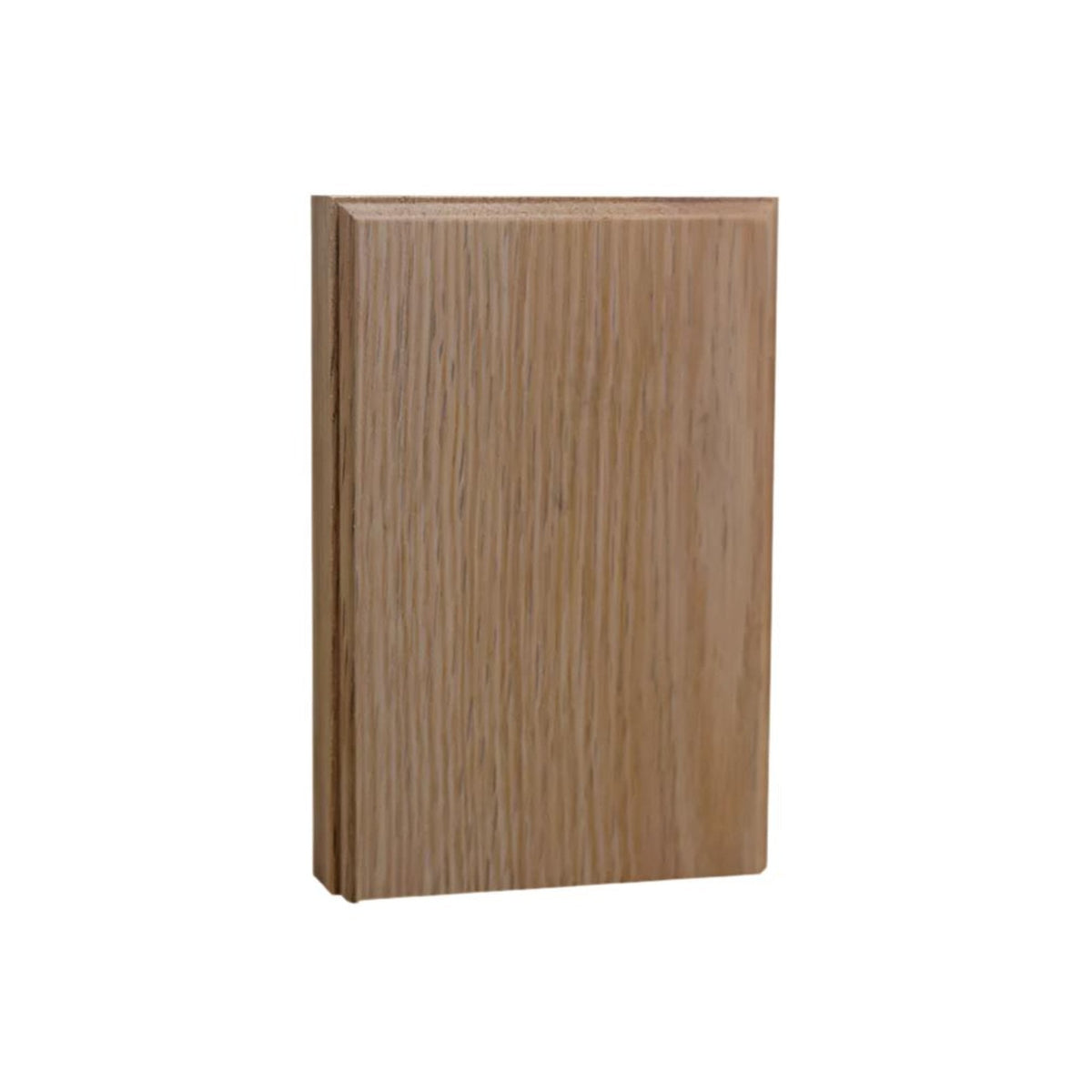 EWAP46 Casing Plinth Block 1 inch x 4 Inch x 6 inch Tall Unfinished.