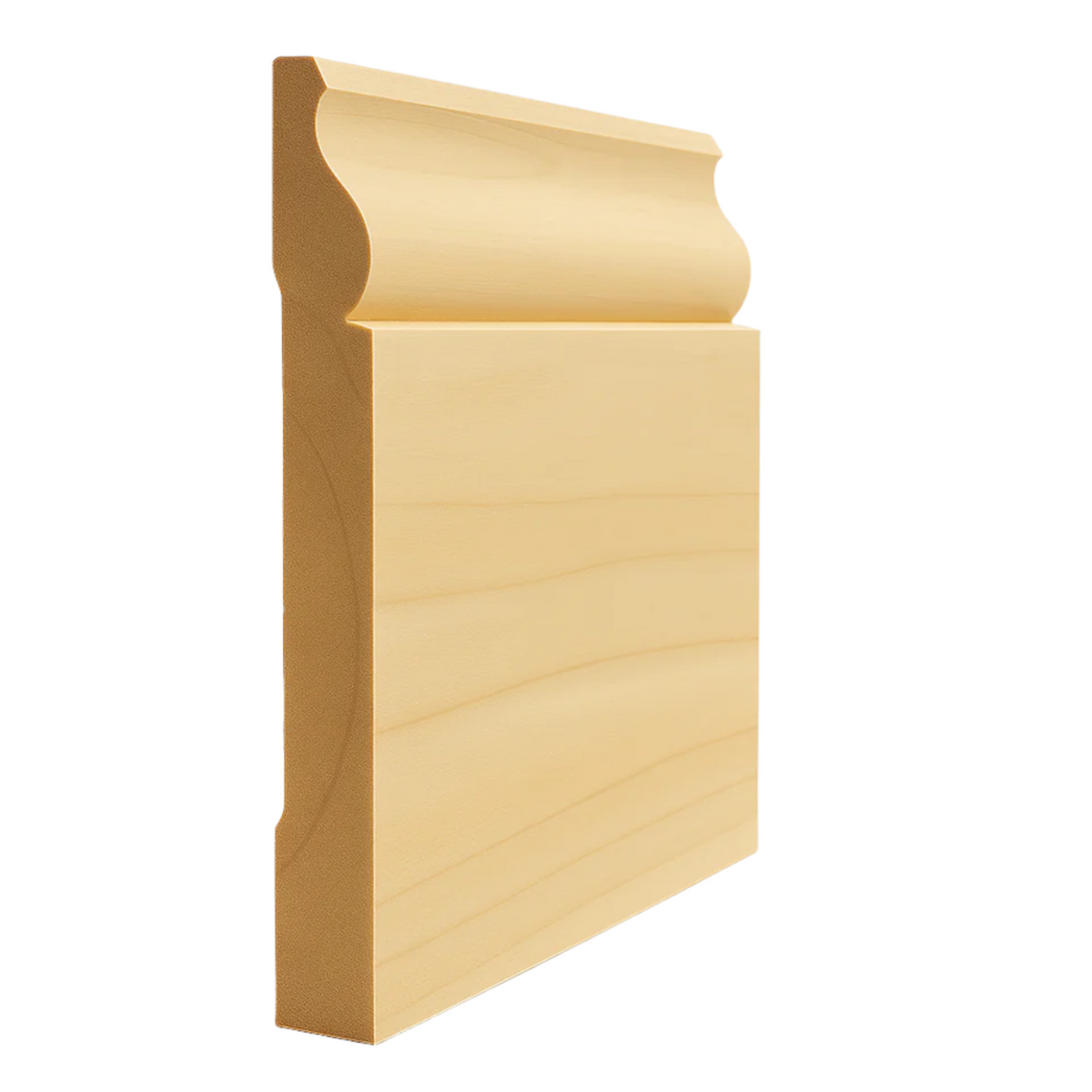 EWBB13 Colonial Baseboard 7-1/4" Tall x 11/16" Moulding. Unfinished.