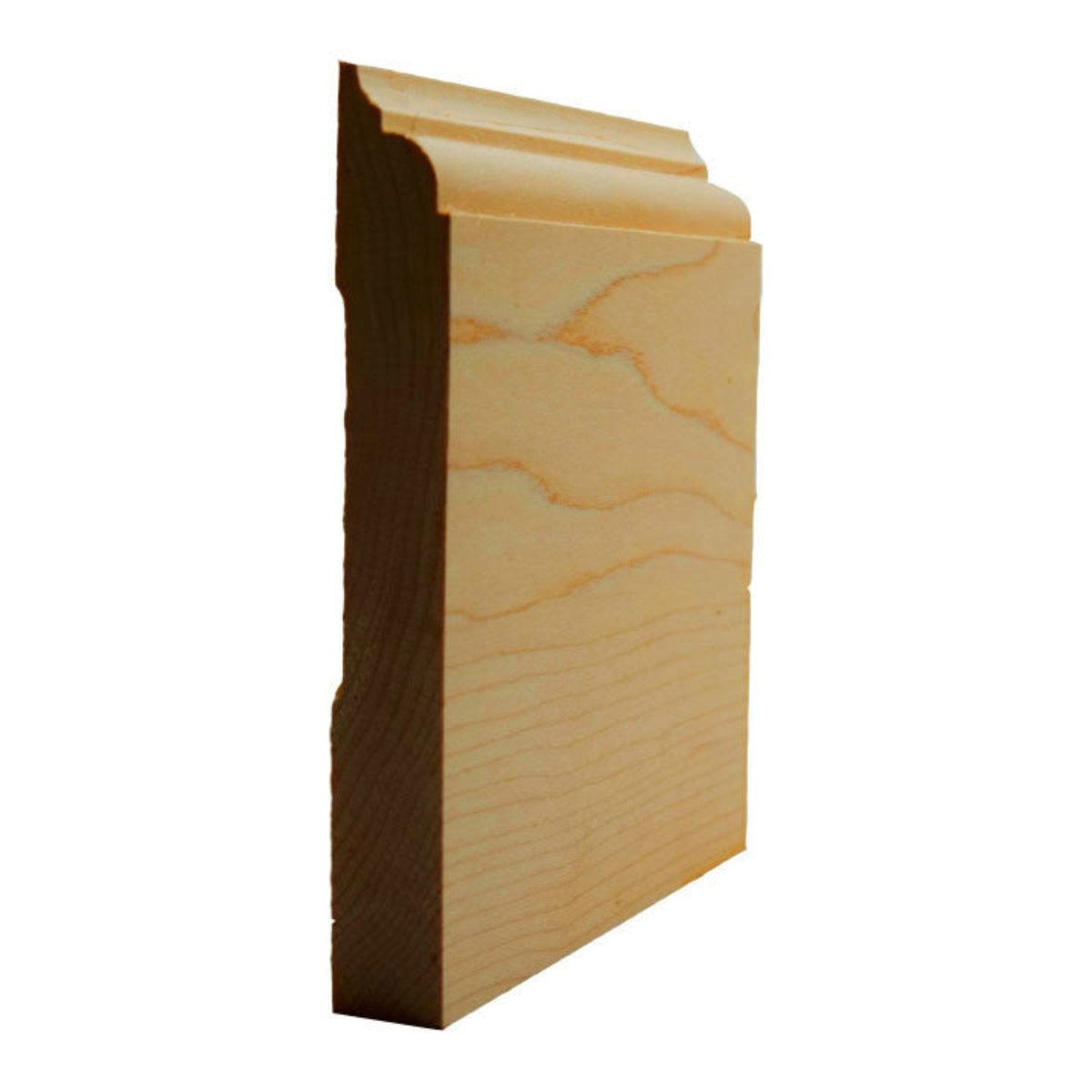 EWBB23 Nose & Cove 5-1/4" Tall x 11/16" Baseboard Moulding Unfinished.