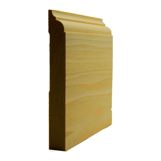 EWBB23 Nose & Cove 5-1/4" Tall x 11/16" Baseboard Moulding Unfinished.