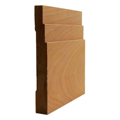 EWBB29 Contemporary Stepped 5-1/4" Tall x 11/16" Baseboard Unfinished.
