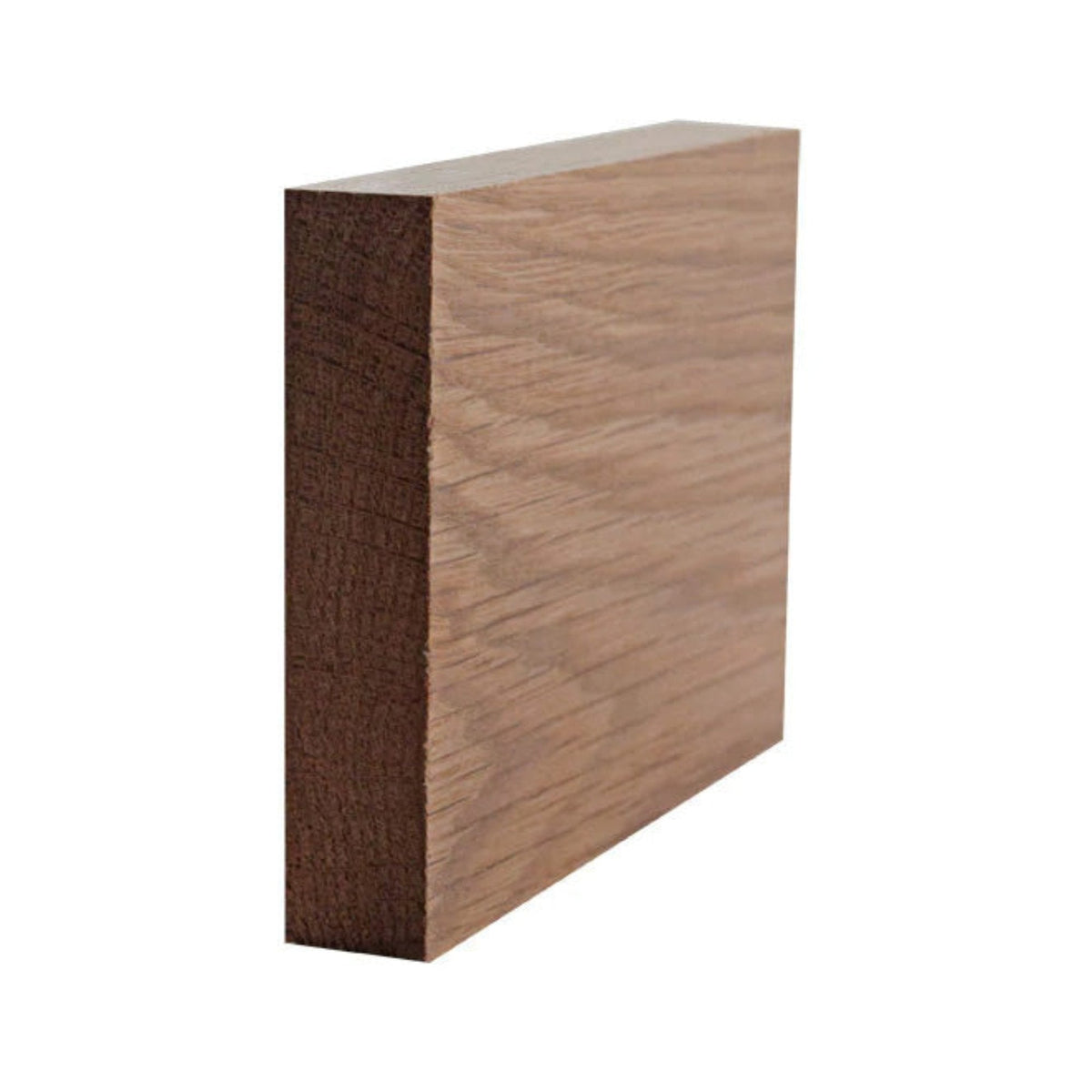 EWBB52 Square edge 3-1/2" Tall x 3/4" Baseboard Moulding. Unfinished.