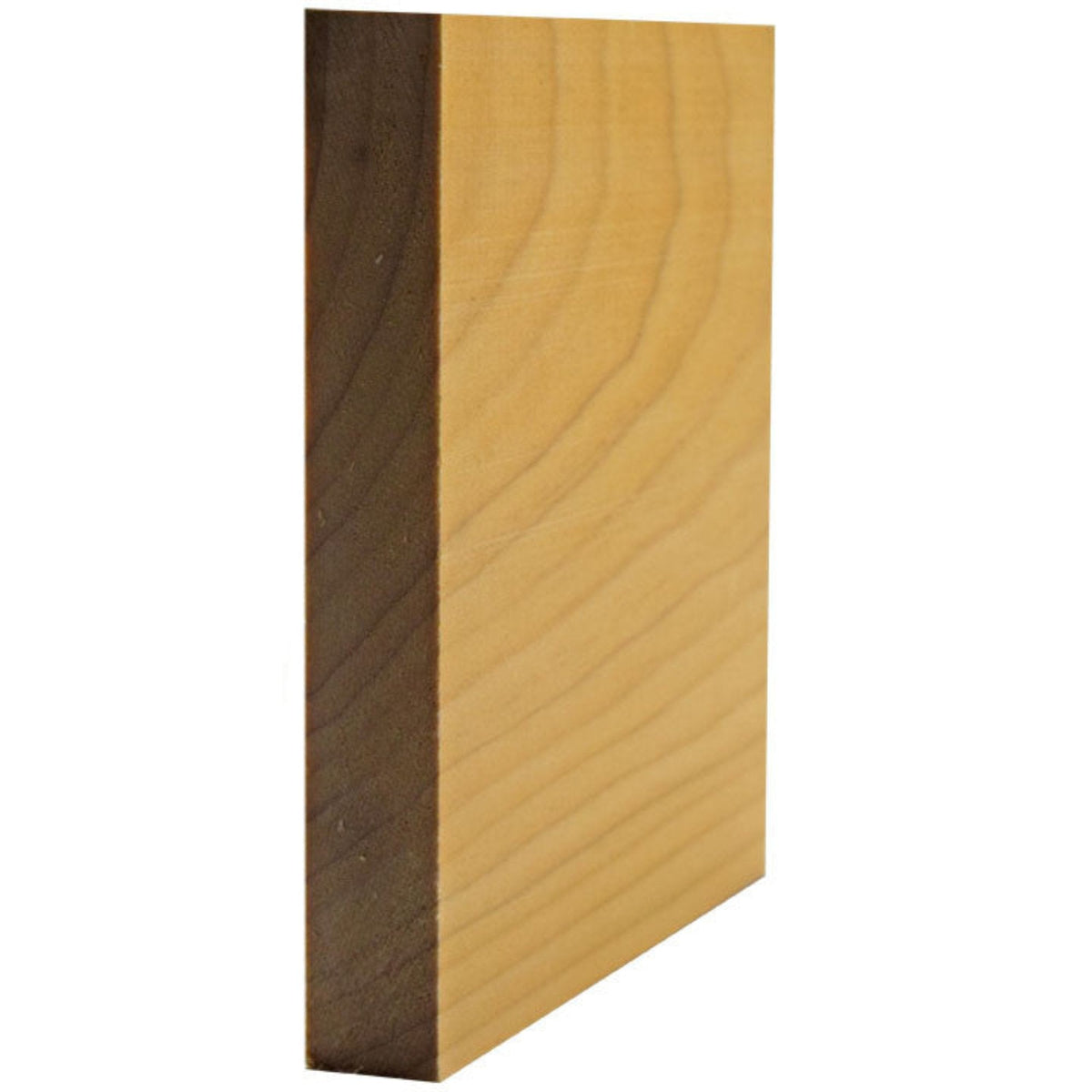 EWBB53 square edge 5-1/4" Tall x 3/4" Baseboard Moulding. Unfinished.