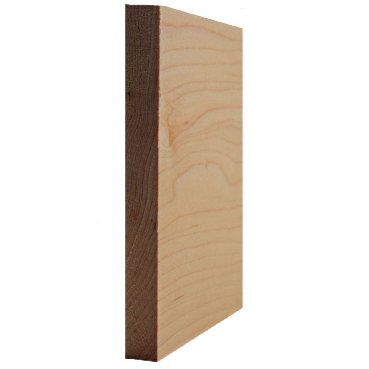 EWBB54 square edge 7-1/4" Tall x 3/4" Baseboard Moulding. Unfinished.