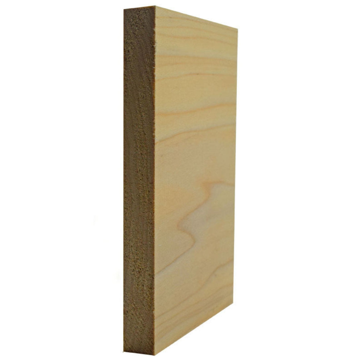 EWBB54 square edge 7-1/4" Tall x 3/4" Baseboard Moulding. Unfinished.
