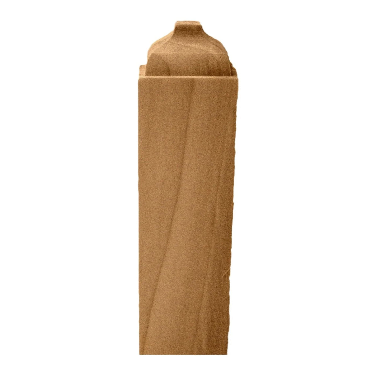 EWBB62 Baseboard Middle Block 7/8" x 1-3/8" x 6-1/2" Tall Unfinished.