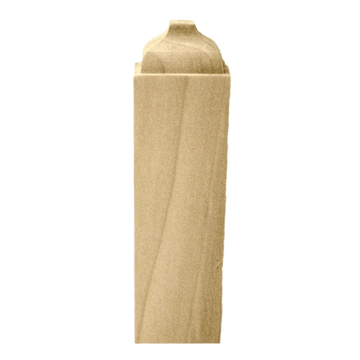 EWBB62 Baseboard Middle Block 7/8" x 1-3/8" x 6-1/2" Tall Unfinished.
