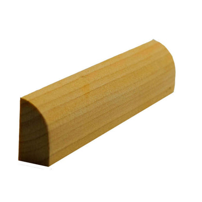 EWBS11 Baseboard Shoe 3/4" Tall x 1/2" Quarter Round. Unfinished.