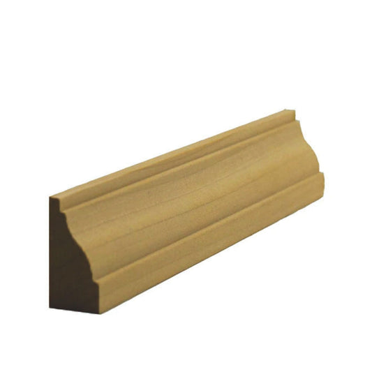 EWBS13 Baseboard Shoe 7/8" Tall x 7/16" Colonial Trim. Unfinished.