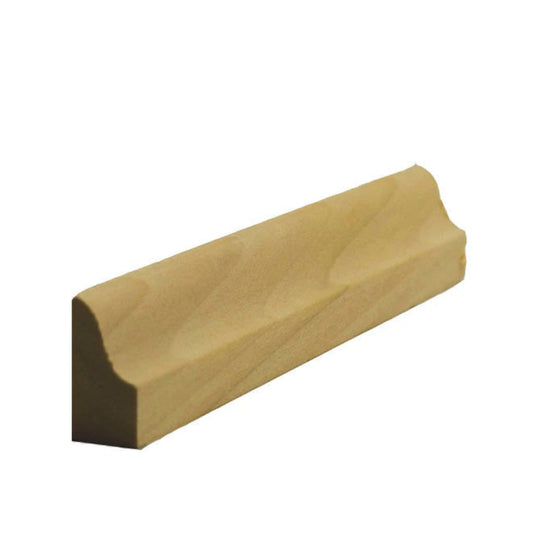 EWBS15 Baseboard Shoe 3/4" Tall x 7/16" Ogea Style. Unfinished.