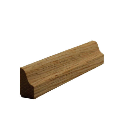 EWBS15 Baseboard Shoe 3/4" Tall x 7/16" Ogea Style. Unfinished.