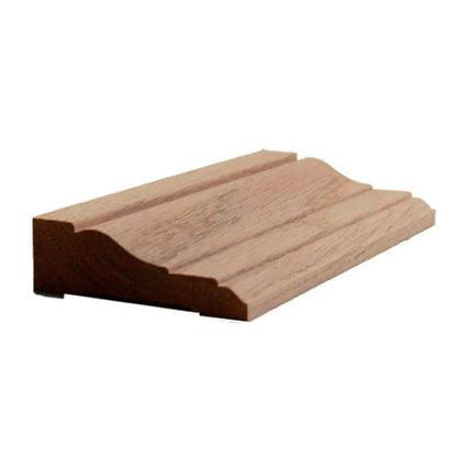 EWCA11 Colonial Casing 2-3/8" wide x 3/4" Trim. Unfinished Moulding.