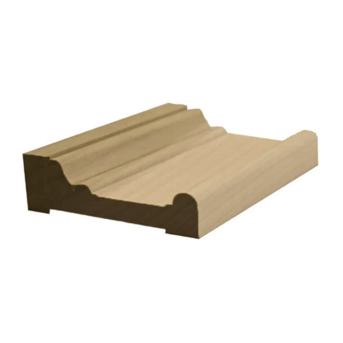 EWCA19 Windsor Casing 3-3/4" wide x 1" Trim. Unfinished Moulding.